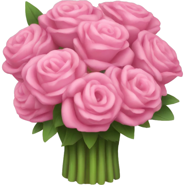 Pink bouquet  emoji