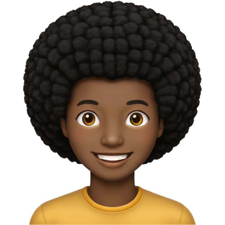 now give them a black afro emoji
