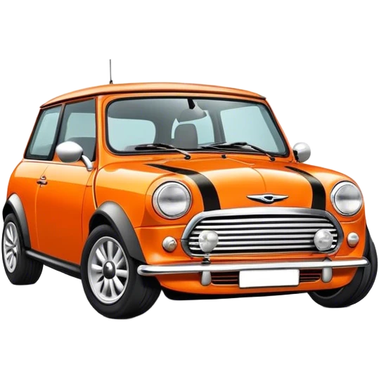 Orange mini cooper emoji