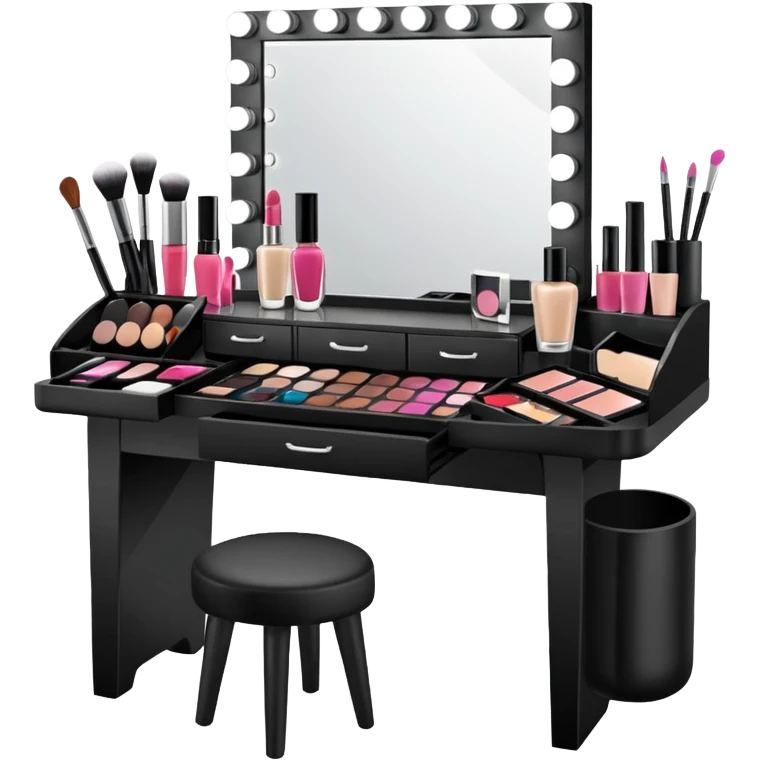 makeup TABLE emoji