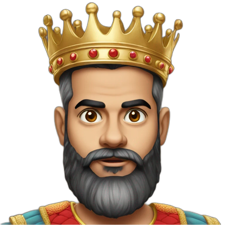 King Kohli emoji