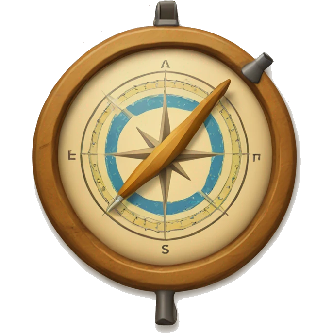 the roaming compass emoji