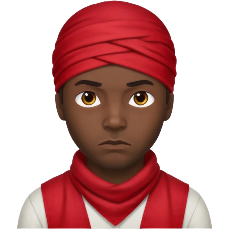 gangster bloods emoji