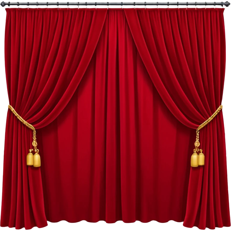 backdrop curtain emoji