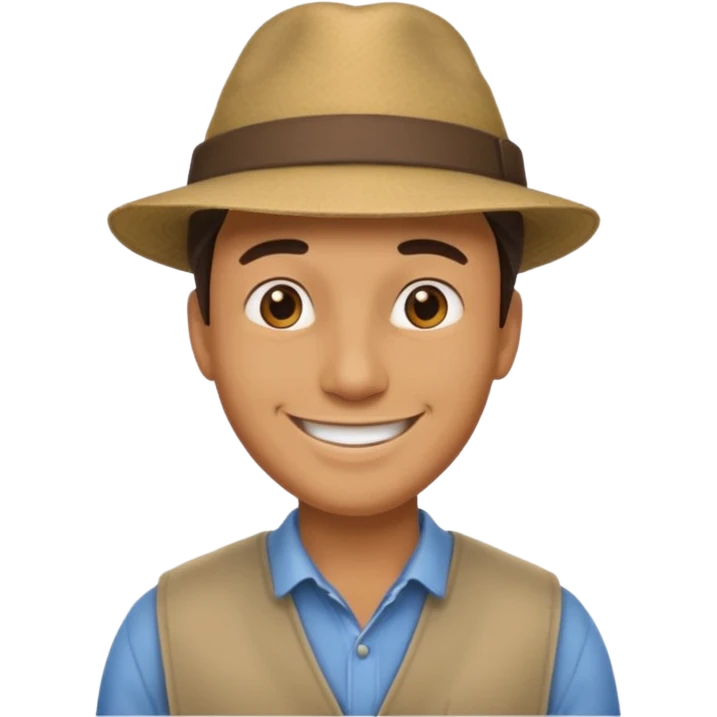 اعملي وجه رجل يتحرك يمين شيمال emoji