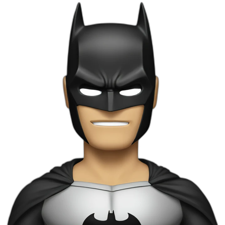 The batman emoji