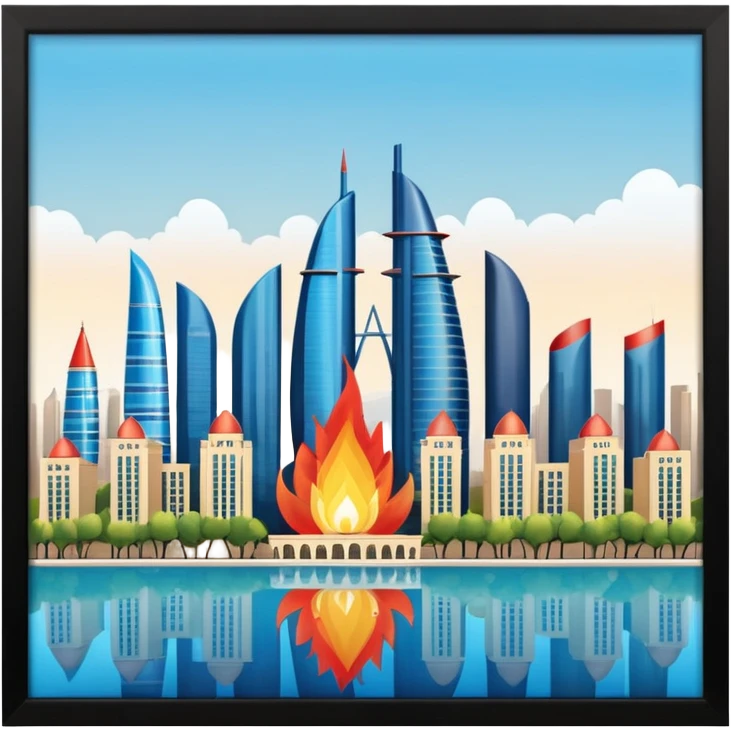 Baku City emoji