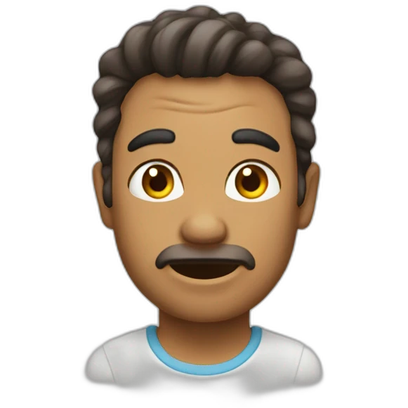 Un caca qui fait caca emoji