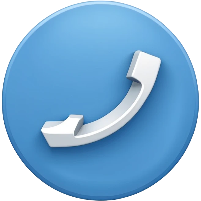 Right mark on blue circle  emoji