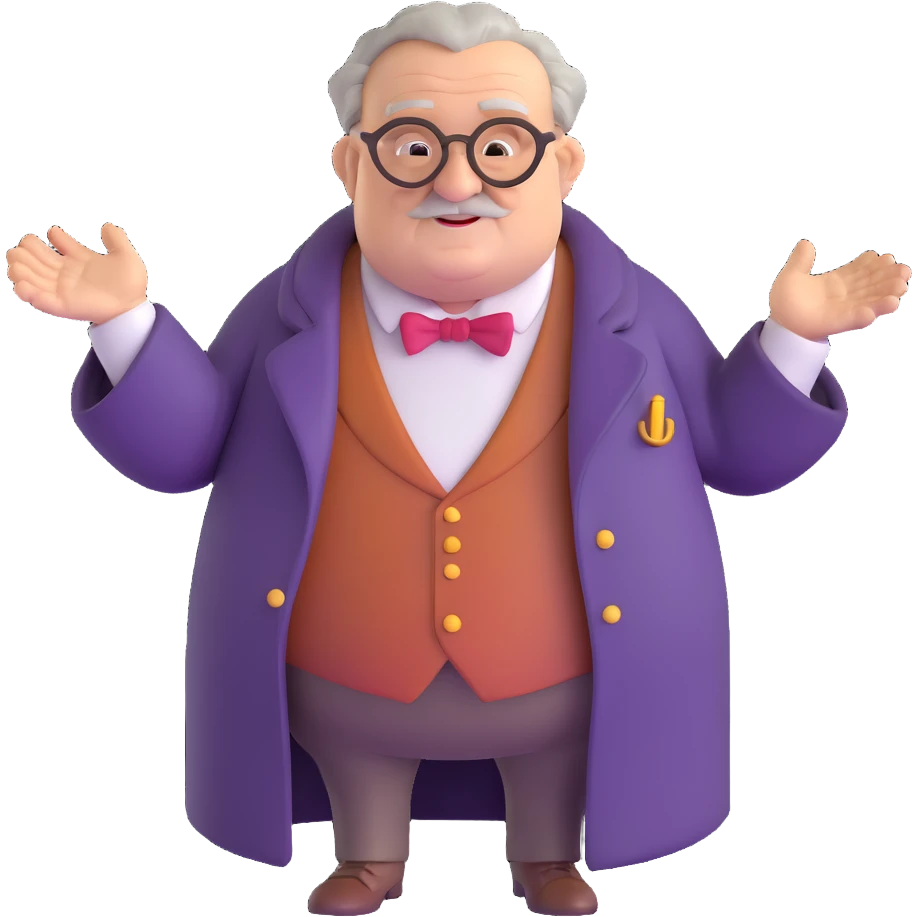 Professor Slughorn from Harry Potter emoji
