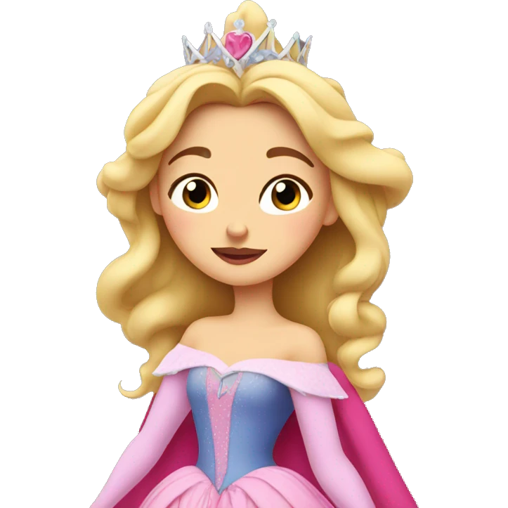 Sleeping beauty Disney emoji