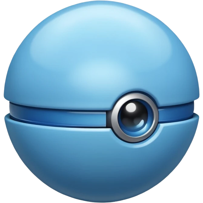 blue pokeball emoji