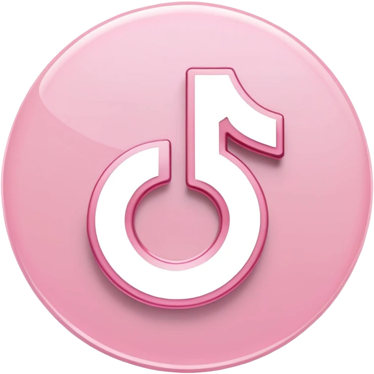 Light pink tiktok emoji
