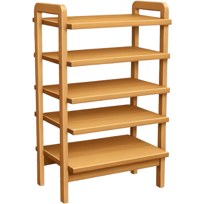 a small stand with horizontal shelves emoji