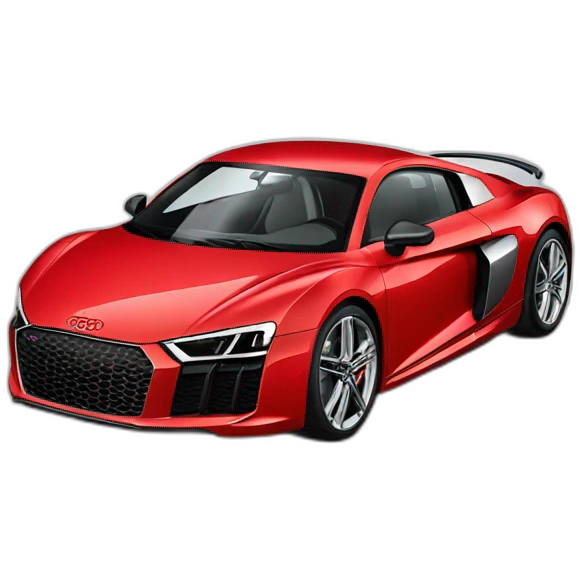 Audi r8 emoji