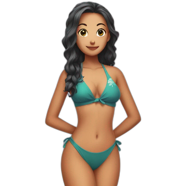Nami in swimsuit emoji