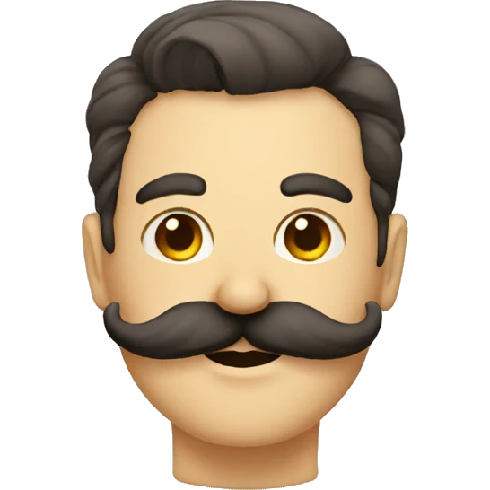 Moustache  emoji