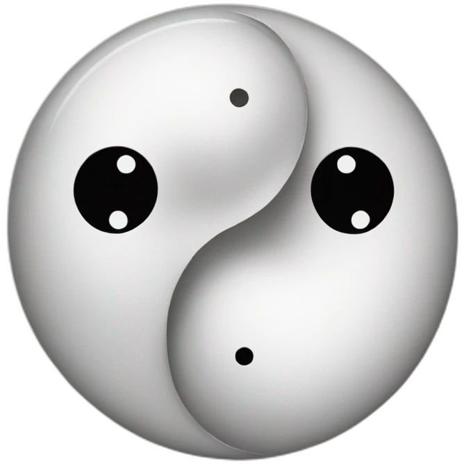 yin yang emoji