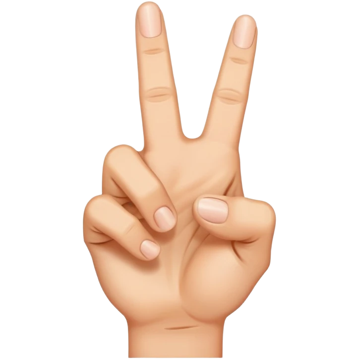 Middle finger emoji