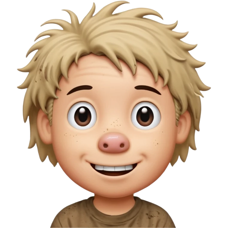 Pig-Pen from the comic strip Peanuts emoji