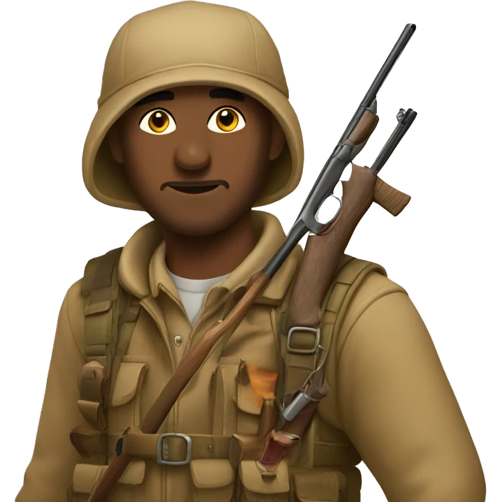 hunting  emoji
