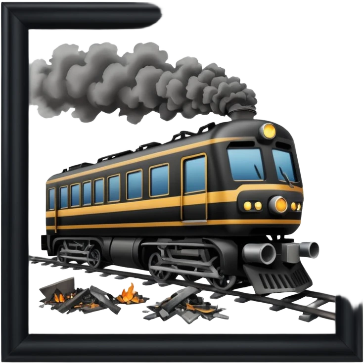 Coromandel train crash in odhisha emoji