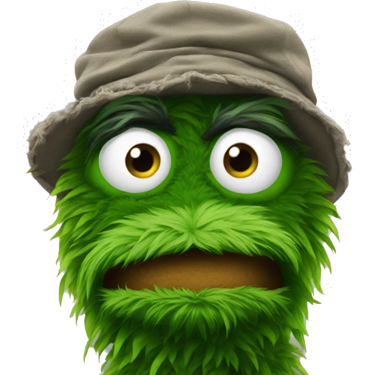Oscar the grouch  emoji
