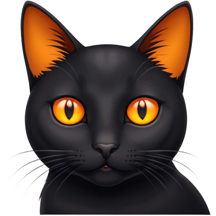 Cat black Whittier emoji