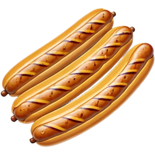 mustard sausage  emoji