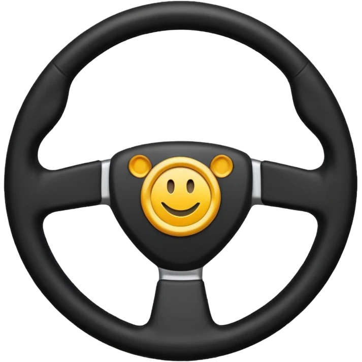 steering wheel emoji