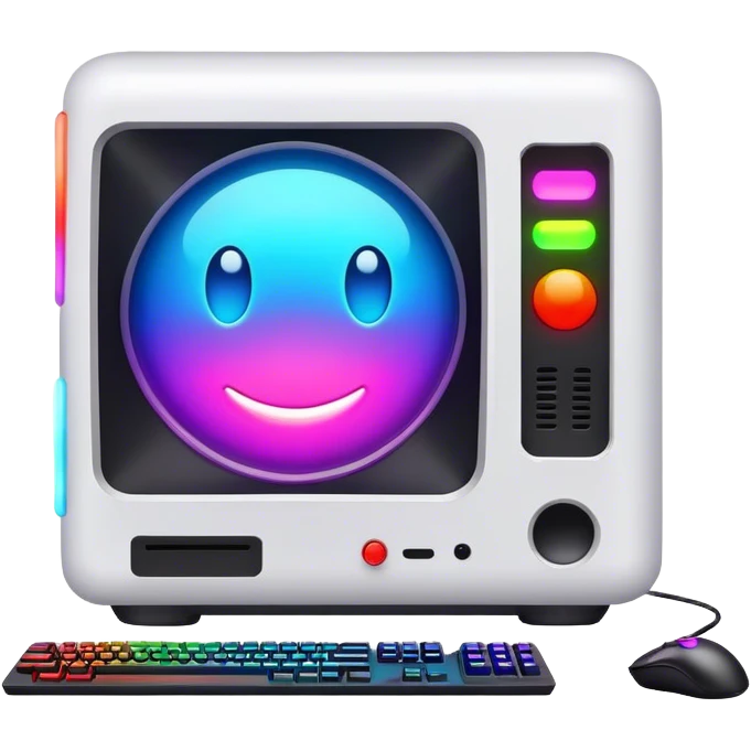 a gaming pc emoji
