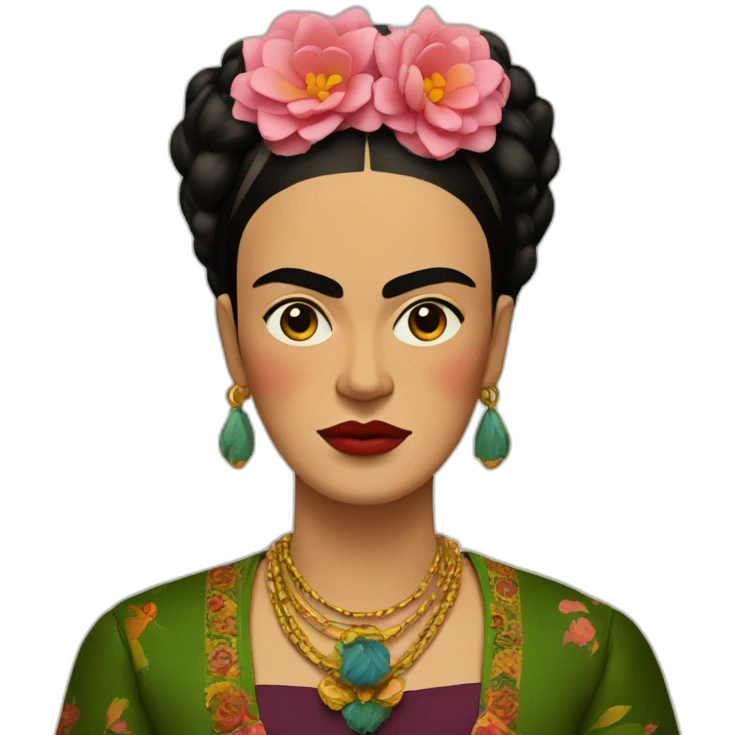 frida kahlo bigouden emoji
