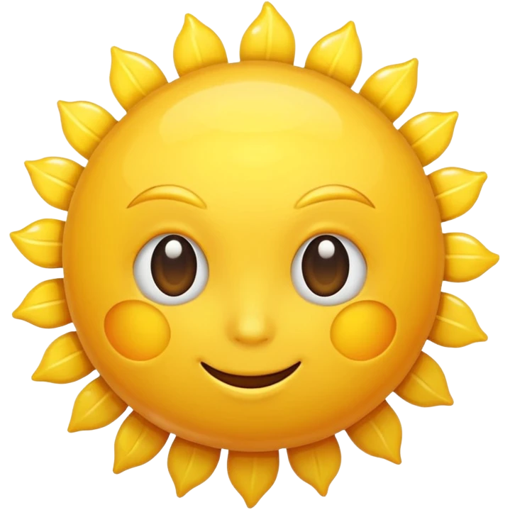 sun emoji