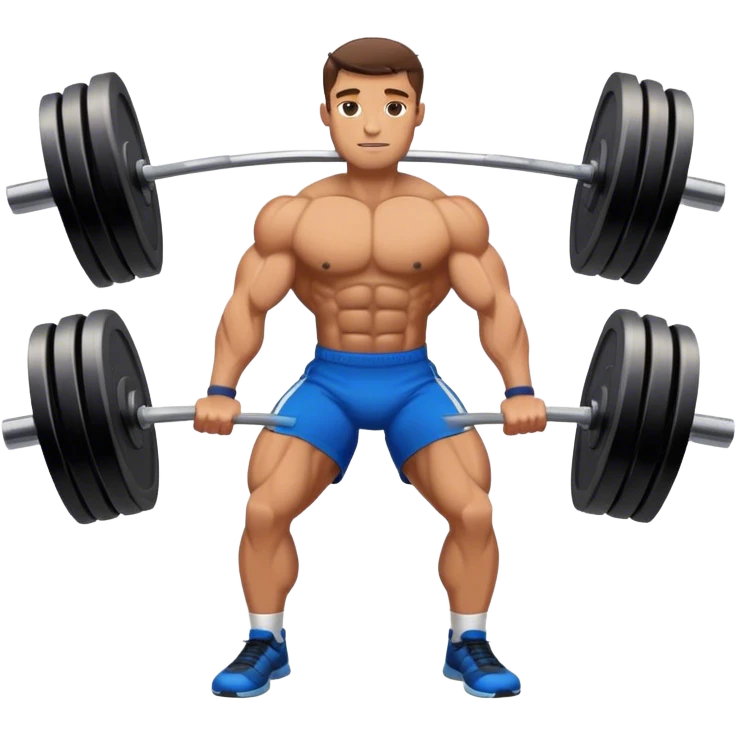 guy abductor-machine gym emoji