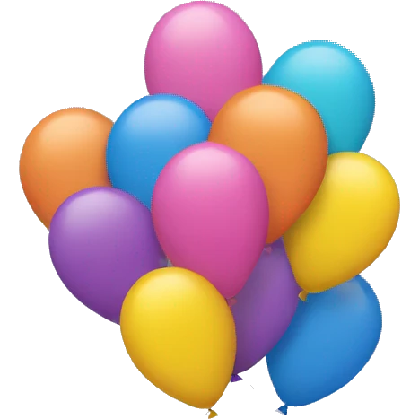 balloons emoji