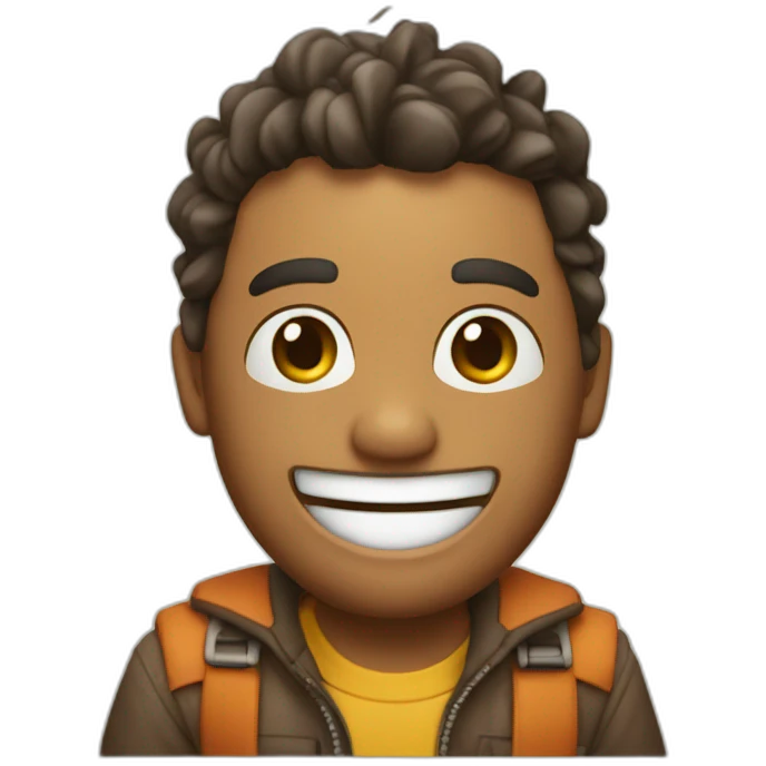 Mantecado celebrando cumpleaños emoji