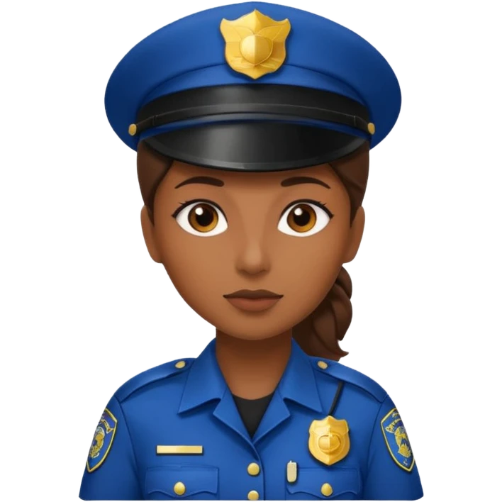 Woman cop emoji