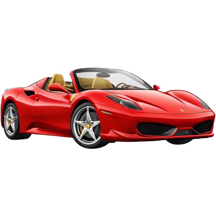 monoplace ferrari  emoji