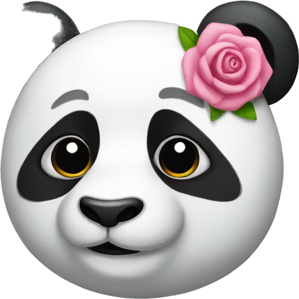 Panda rosa  emoji