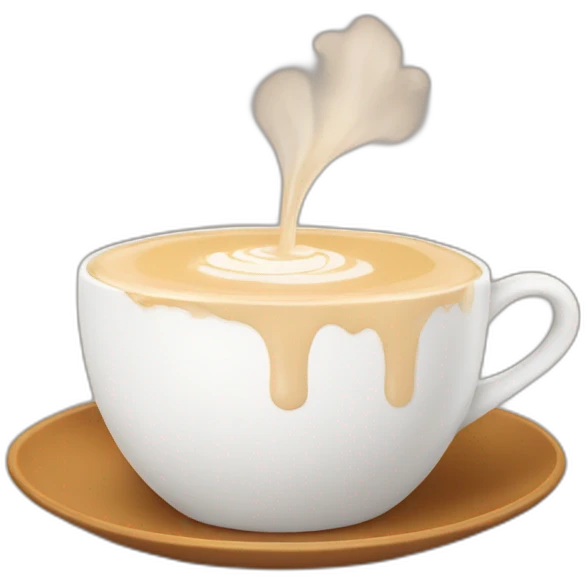 café au lait emoji