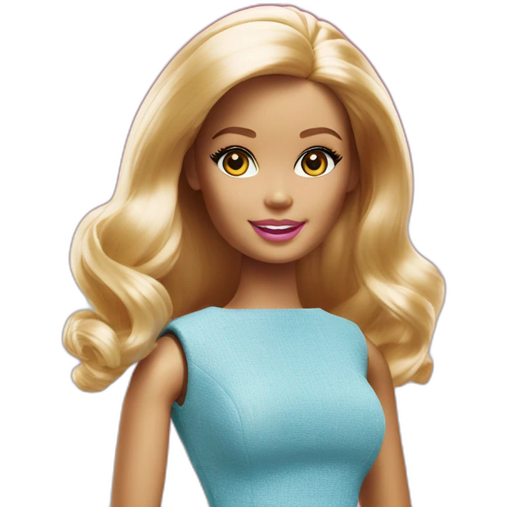 doll barbie plastic emoji