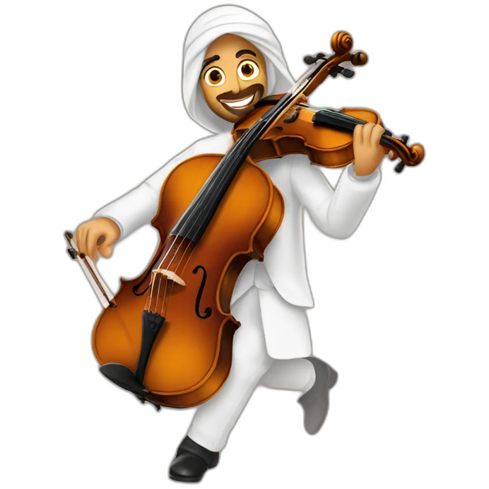 Violonistes musique Arabo andalouse emoji