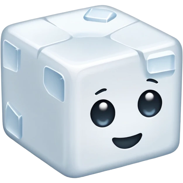 Sugar cube emoji