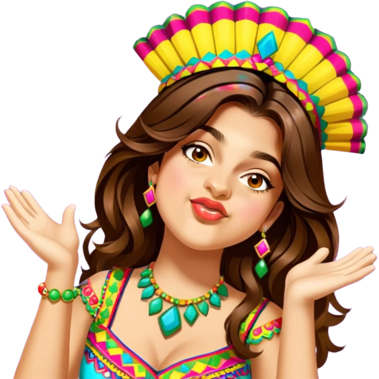 Fiesta Reveler emoji