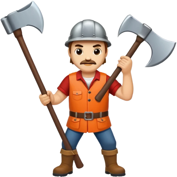 men with axes emoji