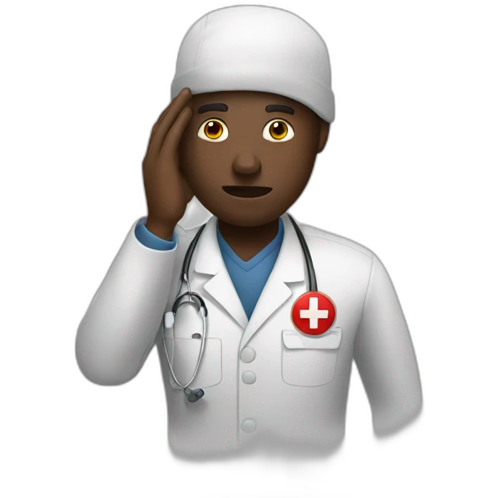 sick-black-guy-emergency emoji