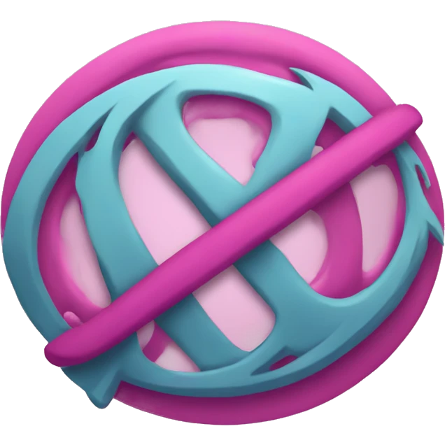 logo of dribbble emoji