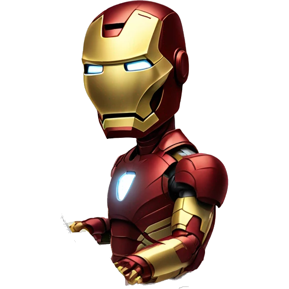 Ironman playing piano emoji