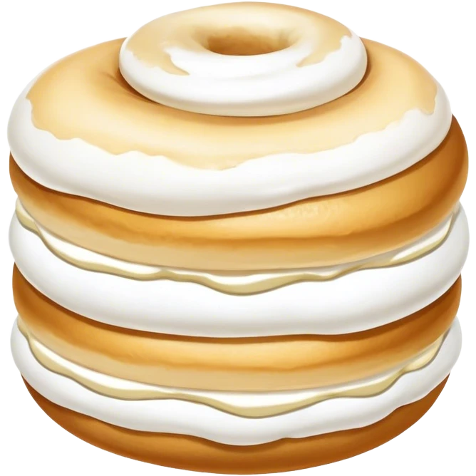 A Swedish semla emoji
