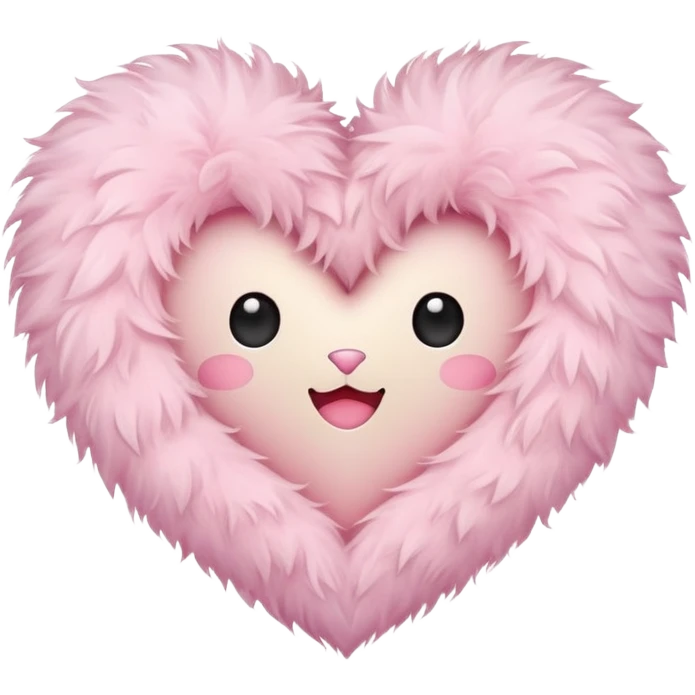 Cute aesthetic heartzie emoji